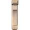 Ekena Millwork Westlake Craftsman Smooth Bracket w/ Offset Brace, Douglas Fir, 5 1/2"W x 14"D x 26"H BKT0604X14X26WTL04SDF - alternate 3